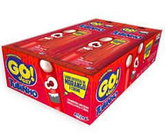 BALA GO JELLY TUBINHO 12X15G MORANGO