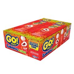 BALA GO JELLY TUBINHO 70G MORANGO ACIDO