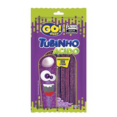 BALA GO JELLY TUBINHO 70G UVA ACIDA