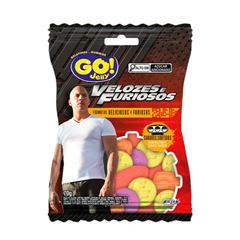 BALA GO JELLY 70G VELOZES FURIOSOS SORT