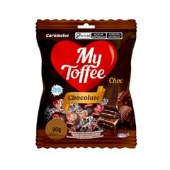 BALA MY TOFFEE 90G CHOCOLATE RECHEADO CHOCOLATE