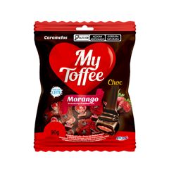 BALA MY TOFFEE 90G CHOCOLATE RECHEADO MOR