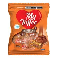BALA MY TOFFEE 500G DOCE LEITE