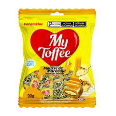 BALA MY TOFFEE 90G MOUSSE MARACUJA