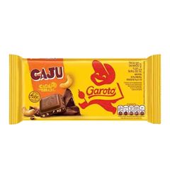 CHOC BARRA GAROTO CASTANHA CAJU 16X80G