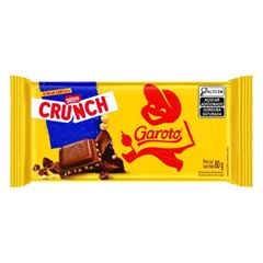 CHOC BARRA GAROTO CHOC CRUNCH 16X80G