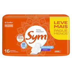 ABSORVENTE SYM COM ABAS SECA LV16 PG14