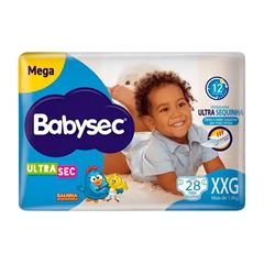 FRALDA BABYSEC ULTRA MEGA XXG 28UN