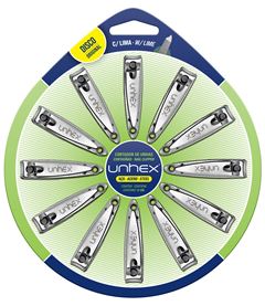 CORTADOR UNHAS UNHEX MAOS DISCO 12X1