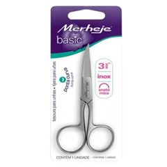 TESOURA ANATOMIC UNHA PONTACURVA MERHEJE