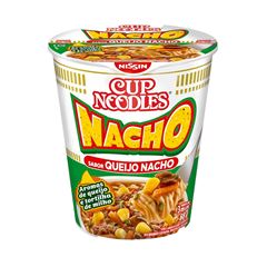 CUP NOODLES NISSIN 68G QUEIJO NACHO