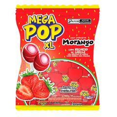 PIRULITO MEGA POP XL MORANGO 24X23G