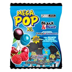 PIRULITO MEGA POP XL CEREJA E FRAMBOESA 24X23G