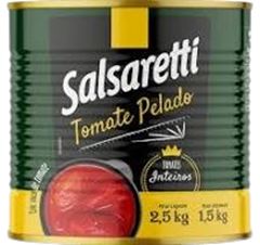 TOMATE PELADO LATA 2,5KG SALSARETTI