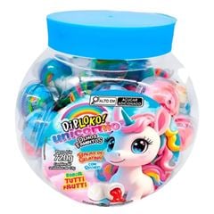 BALA DIPLOKO GELATINA UNICORNIO FAMINTOS 60X12G TUTTI-FRUTTI