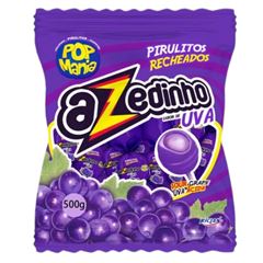 PIRULITO POP MANIA AZEDINHO UVA 500G