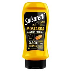 MOSTARDA SALSARETTI TOP DOWN 350G C/MEL