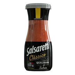 MOLHO SALSARETTI 530G GOURMET CLASSICO