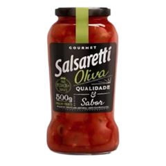 MOLHO SALSARETTI 530G GOURMET OLIVA