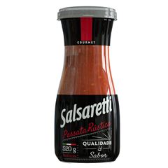 PASSATA RUSTICA 520G VIDRO SALSARETTI