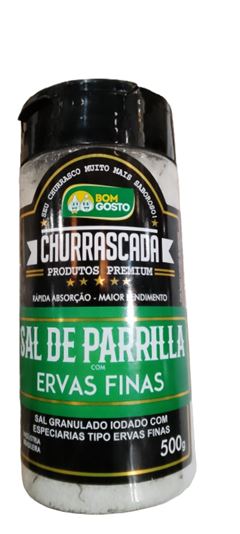 SAL DE PARRILLA BOM GOSTO 500G ERVAS FIN