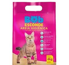 AREIA HIG GATO BOB ESCONDE 4KG MANDIOCA