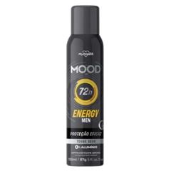 DESODORANTE MOOD AEROSOL 150ML 72H ENERGY MEN