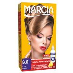 TINTURA LIQUIDO MARCIA 8.0 LOURO CLARO 30ML 1018