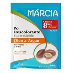 PO DESCOLORANTE MARCIA 20G OLEO DE ARGAN 8005