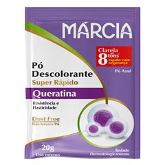 PO DESCOLORANTE MARCIA 20G QUERATINA 8006