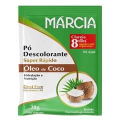 PO DESCOLORANTE MARCIA 20G OLEO DE COCO 8007
