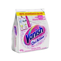 TIRA MANCHAS VANISH PO 400G WHITE REFRESCO SH