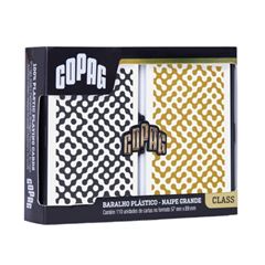 BARALHO COPAG PLASTICO ESTOJO C/2
