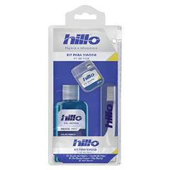 ESCOVA DENTAL HILLO C/GEL KIT P/ VIAGEM