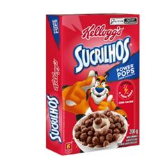CEREAL SUCRILHOS 200G POWER POPS CHOC