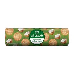 BISCOITO LEITE MALTADO PIRAQUE 132G COCO