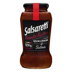 PASSATA RUSTICA 500G VIDRO SALSARETTI