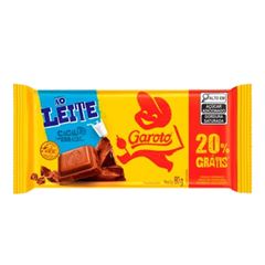 CHOC BARRA GAROTO CHOC LEITE PROM 16X80G