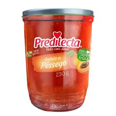 GELEIA PREDILECTA 230G PESSEGO
