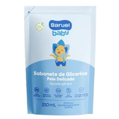 SABONETE LIQUIDO BARUEL BABY 210ML DELICADA REFRESCO