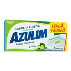 PASTILHA ADESIVA AZULIM L4P3 CITRUS