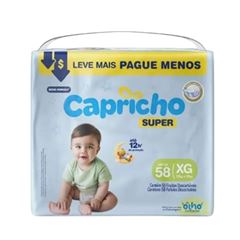FRALDA CAPRICHO SUP T-BAG XG 58UN