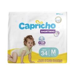 FRALDA CAPRICHO SHORTINHO M 34UN