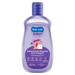 SABONETE LIQUIDO BARUEL BABY 210ML SONO TRANQUILO REFIL