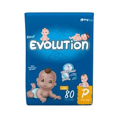 FRALDA EVOLUTION JUMBO P 80UN