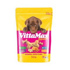 BISC VITTAMAX 500G BANANA/AVEIA/MEL MATS