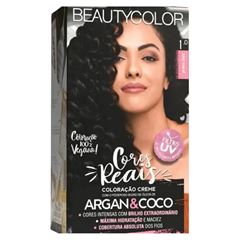 TINTURA BEAUTYCOLOR CORE REAIS 1.0 PRETO ONIX