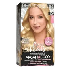 TINTURA BEAUTYCOLOR CORES REAIS 10.0 LOURO CLARISSIMO