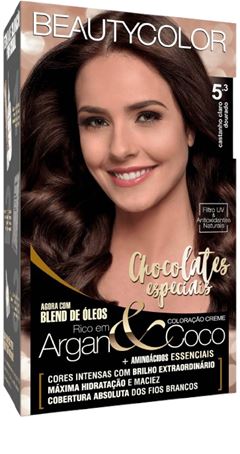 TINT BEAUTY CORES REAIS 5.3 CASTANHO CLA
