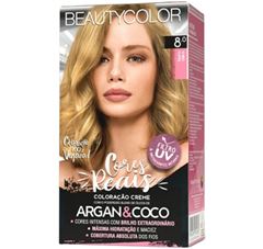 TINT BEAUTY CORES REAIS 8.0 LOURO CLARO